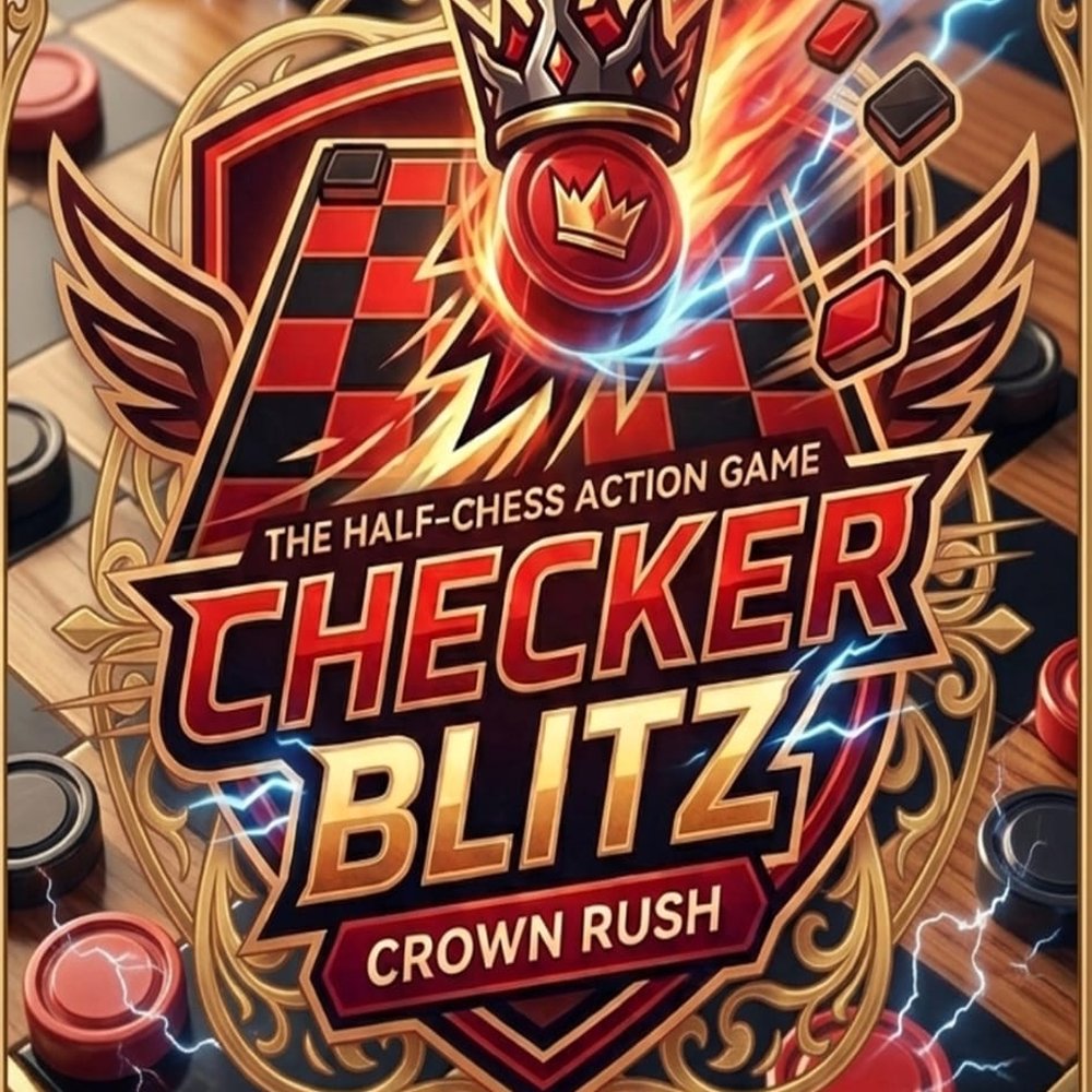 Checker Blitz Crown Rush key art